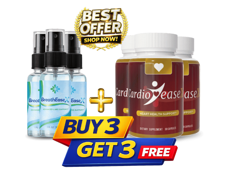 BreathEaseX Buy 3 Get 3 package